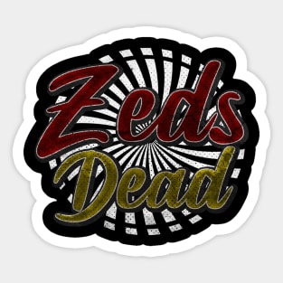 (Zeds Dead) Art Drawing Sticker